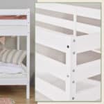 Hoppekids Shorty Bunk Bed White The Home and Office Stores