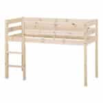 Hoppekids Shorty Mid Sleeper Bed Natural The Home and Office Stores