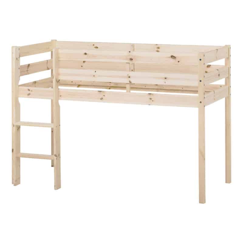 Hoppekids Shorty Mid Sleeper Bed Natural The Home and Office Stores