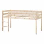 Hoppekids Shorty Mid Sleeper Bed Natural The Home and Office Stores