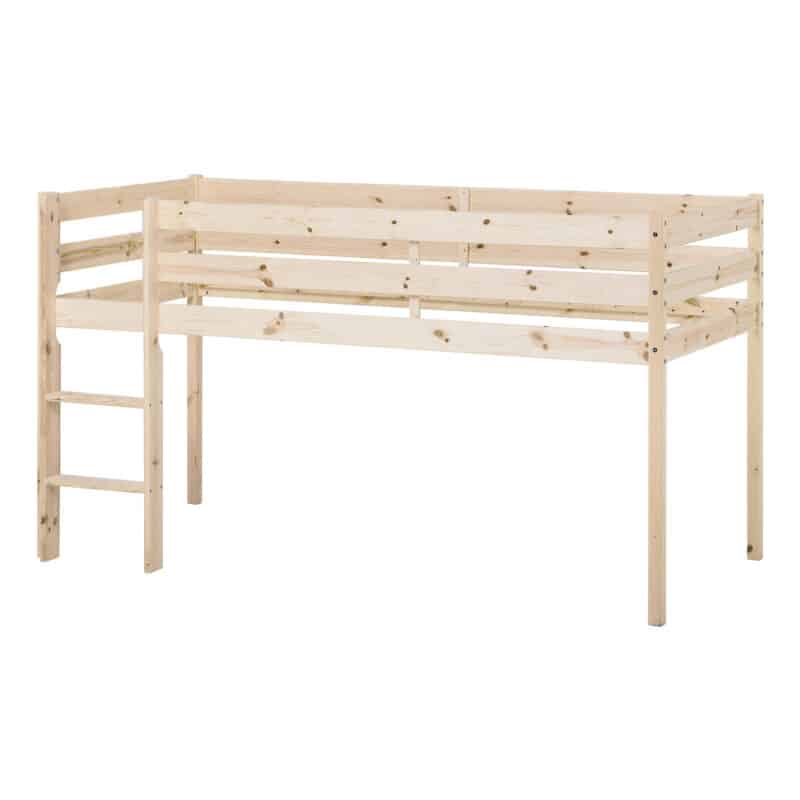 Hoppekids Shorty Mid Sleeper Bed Natural The Home and Office Stores