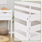 Hoppekids Shorty Mid Sleeper Bed White The Home and Office Stores