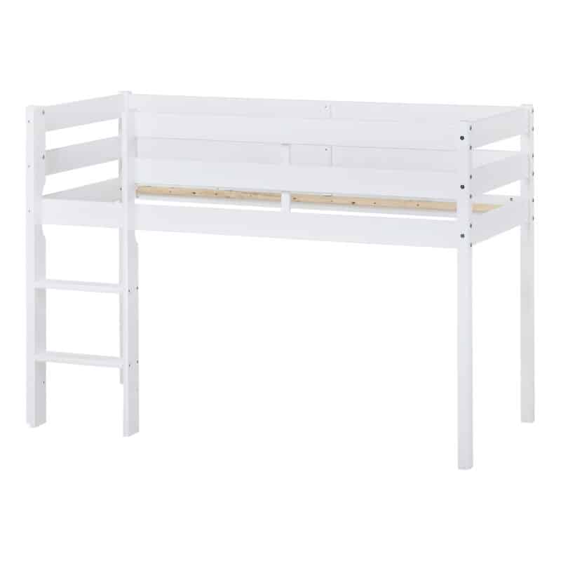 Hoppekids Shorty Mid Sleeper Bed White The Home and Office Stores