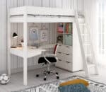 Kids Avenue Estella white high sleeper bed 6