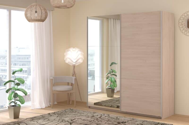 parisot_swing_180cm_oak_mirrored_wardrobe
