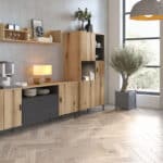 Furniture To Go Arundel Oak 2 Door Display Cabinet The Home and Office Stores