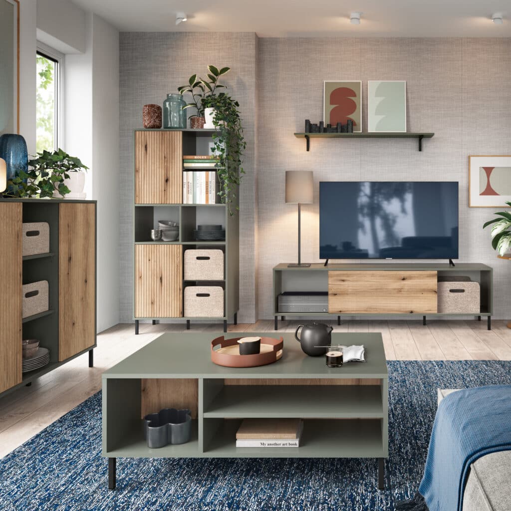 Discover Our Darwin Green & Oak Furniture Range