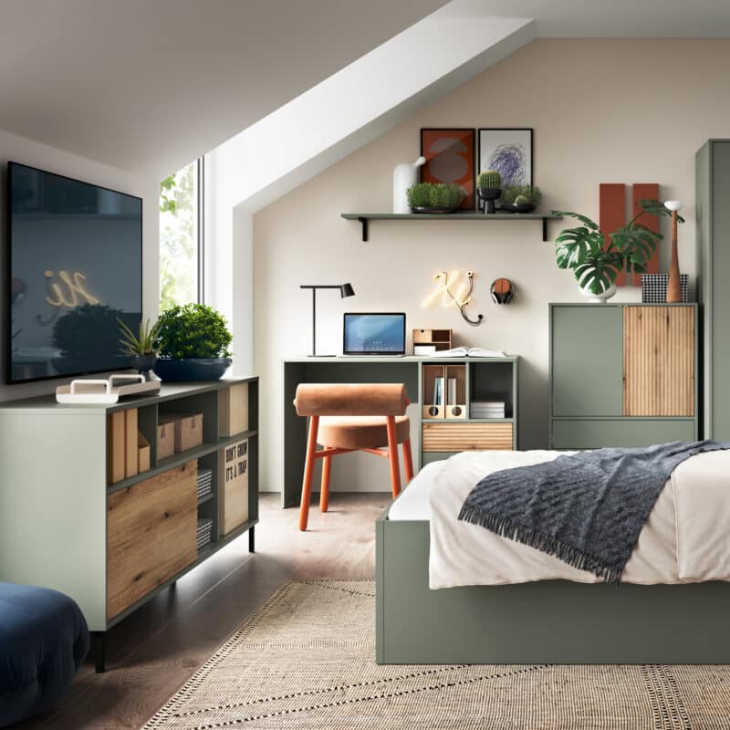 Furniture To Go Darwin 1 Door 73cm High TV Cabinet The Home and Office Stores