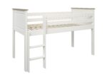 Kids Avenue Heritage Mid Sleeper Bed 2 With Pull Out Desk & Drawers The Home and Office Stores