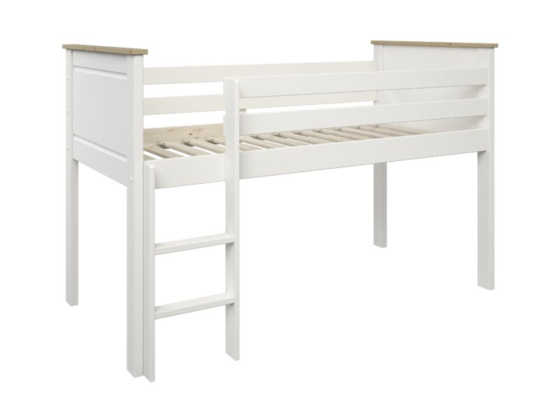 Kids Avenue Heritage Mid Sleeper Bed 2 With Pull Out Desk & Drawers The Home and Office Stores