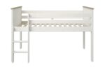 Kids Avenue Heritage Mid Sleeper Bed 2 With Pull Out Desk & Drawers The Home and Office Stores