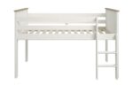 Kids Avenue Heritage Mid Sleeper Bed 2 With Pull Out Desk & Drawers The Home and Office Stores