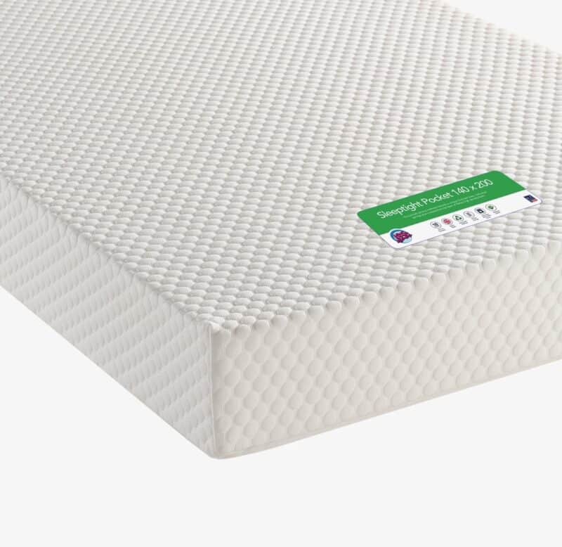 kids avenue sleeptight pocket mattress 140x200cm