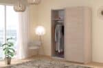 Parisot Swing 150cm Oak Wardrobe The Home and Office Stores