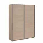 Parisot Swing 150cm Oak Wardrobe The Home and Office Stores