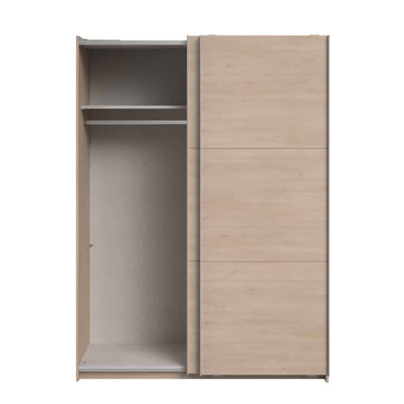 Parisot Swing 150cm Oak Wardrobe The Home and Office Stores