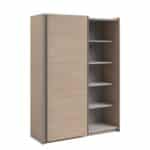 Parisot Swing 150cm Oak Wardrobe The Home and Office Stores