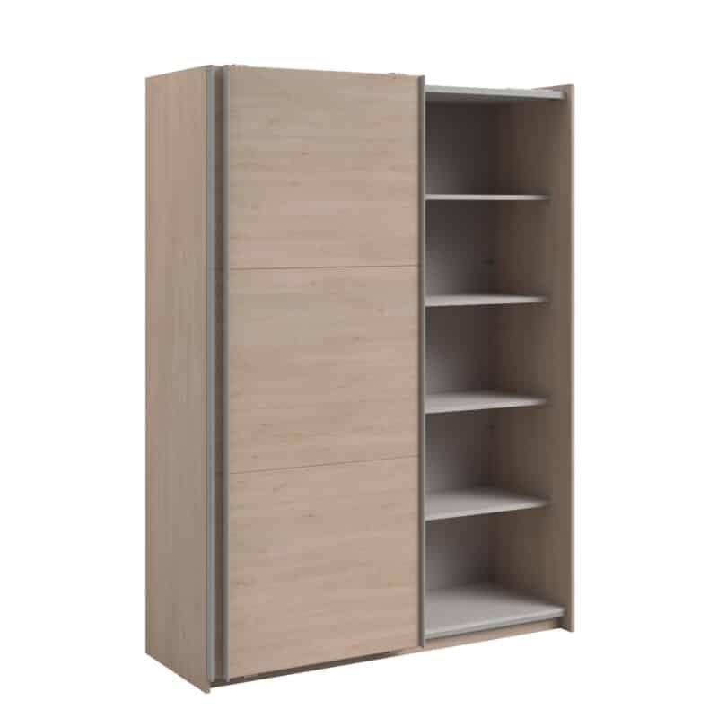 Parisot Swing 150cm Oak Wardrobe The Home and Office Stores