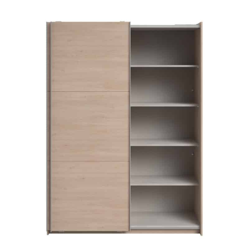 Parisot Swing 150cm Oak Wardrobe The Home and Office Stores