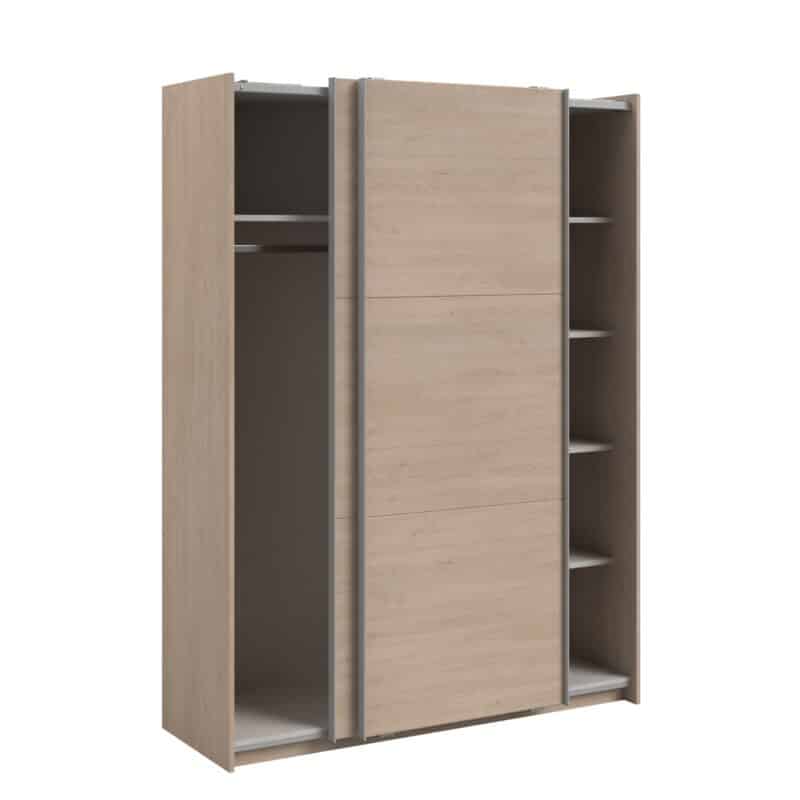 Parisot Swing 150cm Oak Wardrobe The Home and Office Stores