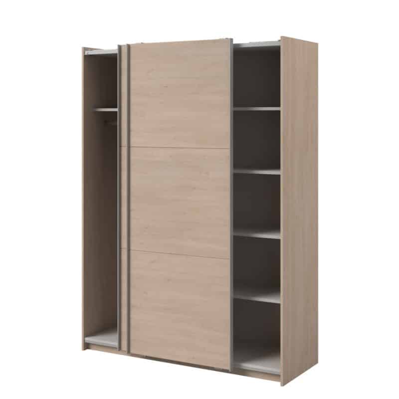 Parisot Swing 150cm Oak Wardrobe The Home and Office Stores