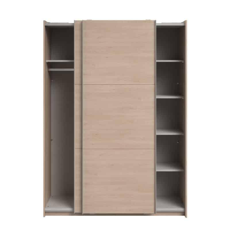 Parisot Swing 150cm Oak Wardrobe The Home and Office Stores