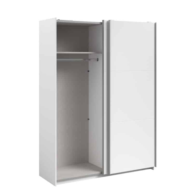 Parisot Swing 150cm White Wardrobe The Home and Office Stores