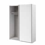 Parisot Swing 150cm White Wardrobe The Home and Office Stores