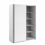 Parisot Swing 150cm White Wardrobe The Home and Office Stores