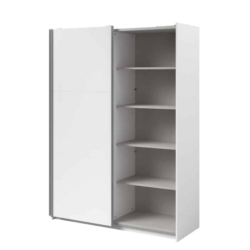 Parisot Swing 150cm White Wardrobe The Home and Office Stores