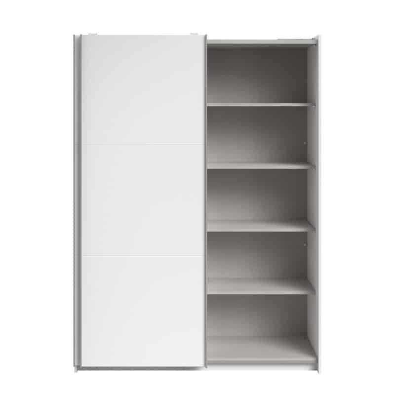Parisot Swing 150cm White Wardrobe The Home and Office Stores