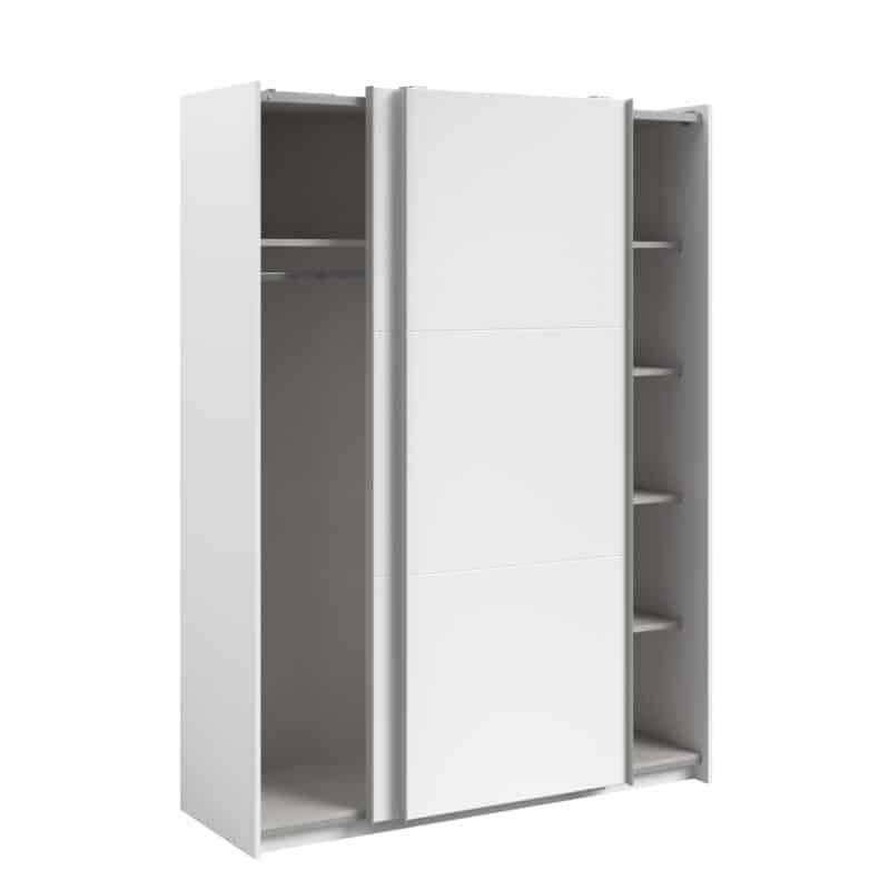 Parisot Swing 150cm White Wardrobe The Home and Office Stores