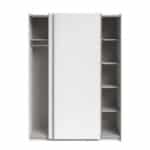 Parisot Swing 150cm White Wardrobe The Home and Office Stores