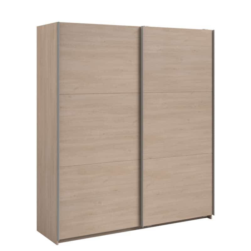 Parisot Swing 180cm Oak Wardrobe The Home and Office Stores