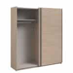 Parisot Swing 180cm Oak Wardrobe The Home and Office Stores