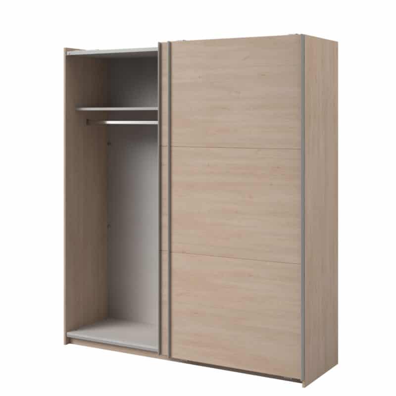 Parisot Swing 180cm Oak Wardrobe The Home and Office Stores