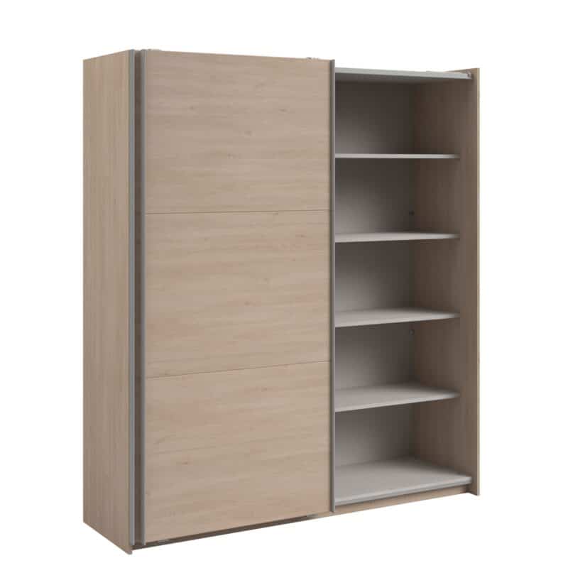Parisot Swing 180cm Oak Wardrobe The Home and Office Stores