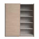 Parisot Swing 180cm Oak Wardrobe The Home and Office Stores