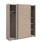 Parisot Swing 180cm Oak Wardrobe The Home and Office Stores