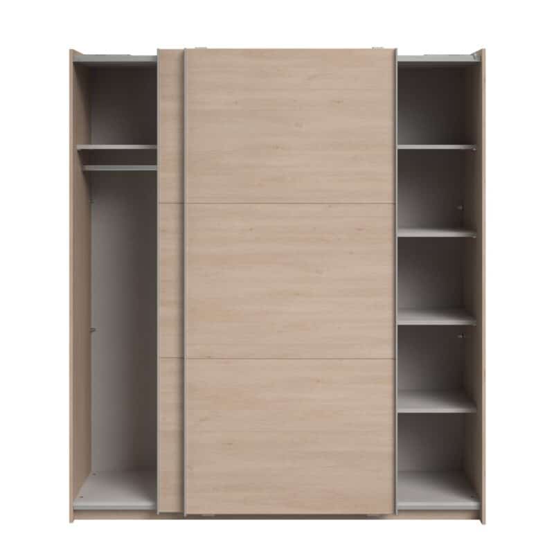 Parisot Swing 180cm Oak Wardrobe The Home and Office Stores