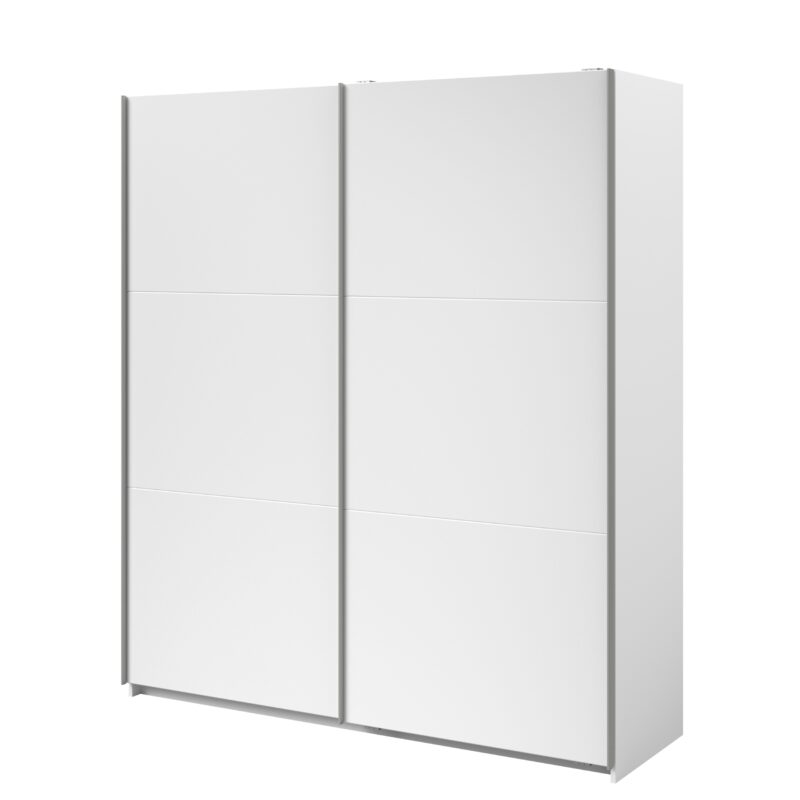 Parisot Swing 180cm White Wardrobe The Home and Office Stores