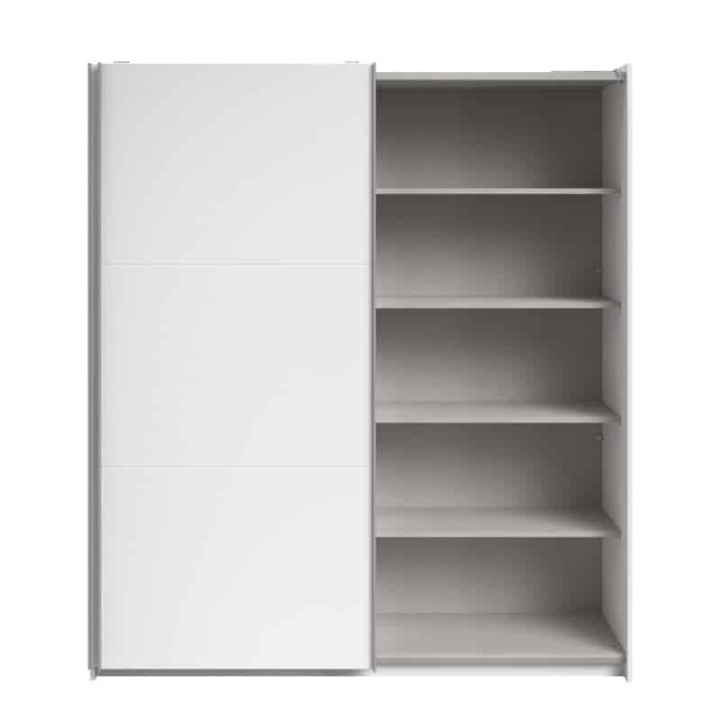 Parisot Swing 180cm White Wardrobe The Home and Office Stores