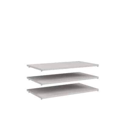 Parisot Swing internal wardrobe 72cm set of 3 shelves