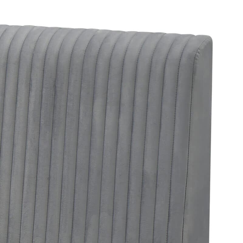 Flintshire Furniture Drury Grey Fabric Bed The Home and Office Stores