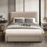 Flintshire Furniture Drury Linen Fabric Bed