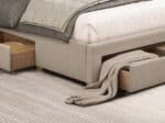 Flintshire Furniture Drury Linen Fabric Bed The Home and Office Stores