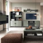 Furniture To Go Arundel Green 2 Door Bookcase The Home and Office Stores