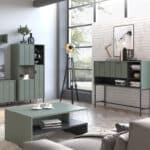 Furniture To Go Arundel Green Raised Storage Bar Cabinet The Home and Office Stores