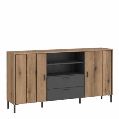 Furniture To Go Arundel oak 2 door 2 drawer sideboard