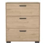 Furniture To Go Sofia Jackson Hickory 3 Drawer Chest The Home and Office Stores